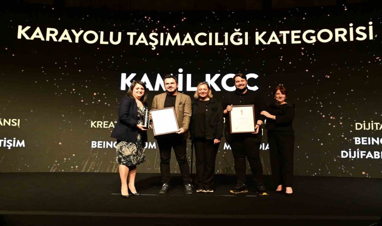 Kâmil Koça The ONE Awardstan ödül