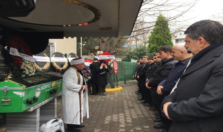 Kocaeli Gazeteciler Cemiyeti Başkanı Kaplanın annesi son yolculuğuna uğurlandı