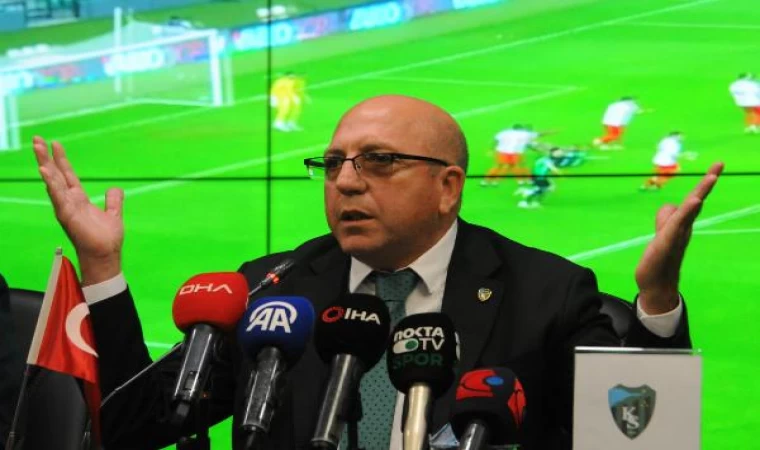 Kocaelispor Başkanı Engin Koyun’dan hakemlere tepki: Artık düdüklerinin asılması gerektiğini söylüyorum