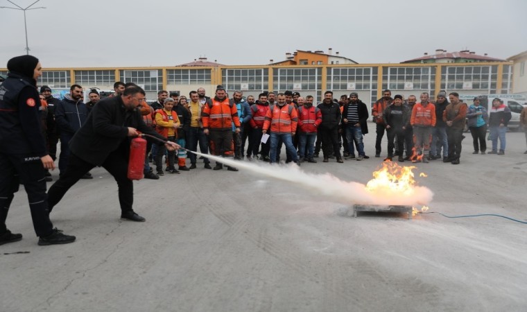 Kocasinanda gerçeğini aratmayan tatbikat