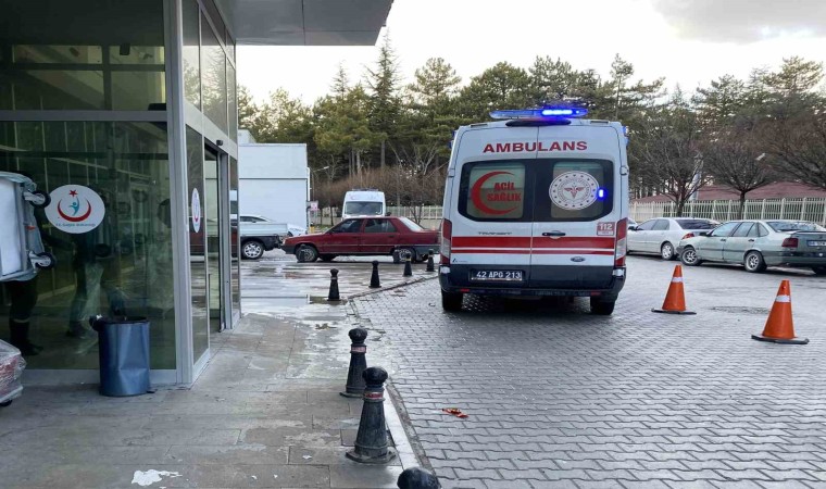 Konyada trafik kazası: 1 yaralı