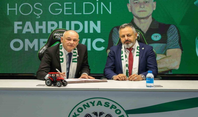 Konyaspor, teknik direktör Fahrudin Omerovic ile resmi sözleşme imzaladı