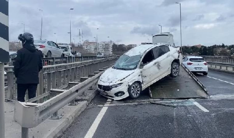 Küçükçekmece’de zincirleme kaza 