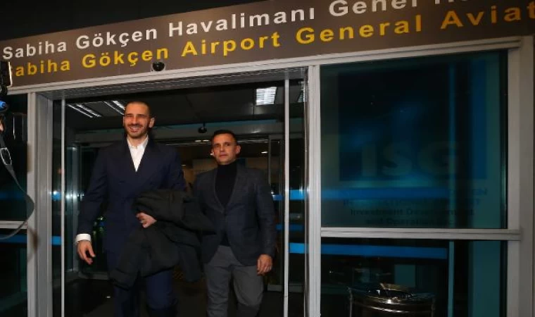 Leonardo Bonucci, Fenerbahçe için İstanbul’da (FOTOĞRAFLAR)