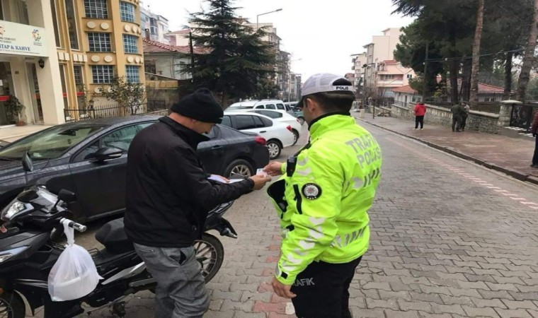 Manisada 19 motosiklet trafikten men edildi