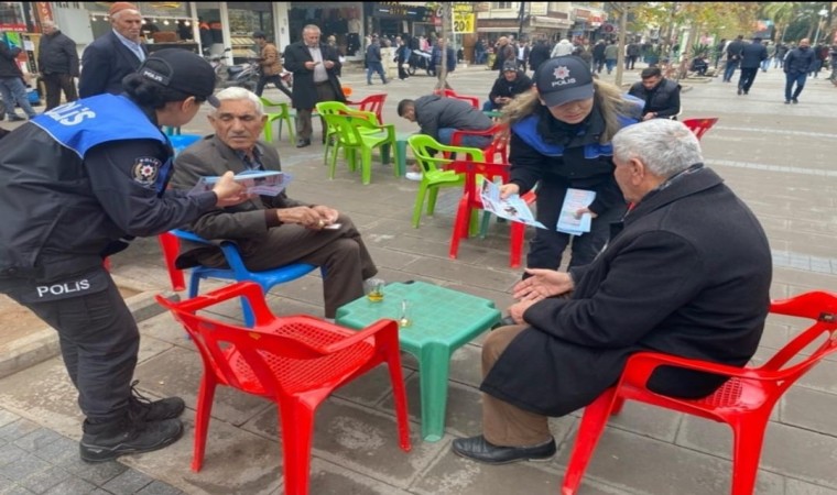 Mardinde dolandırıcılara karşı broşür dağıtıldı