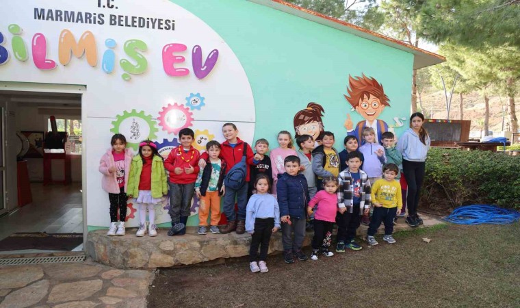 Marmariste bilim parkında tatil şenliği