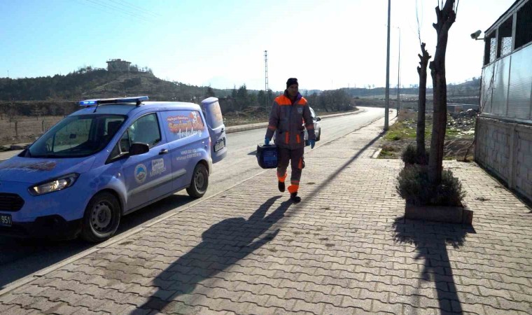 Melikgazide sahipsiz ve yaralı hayvanlar ‘Sevimli Dost Ambulansına emanet