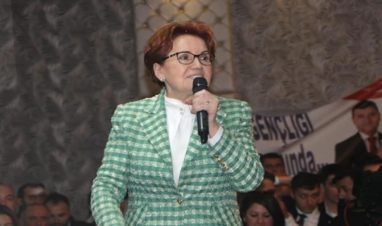 Meral Akşener: İYİ Parti olarak belediyeleri alacağız