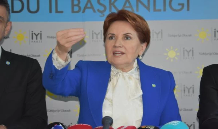 Meral Akşener: Bebek katiline özgürlük isteyenler bana hapis istiyor