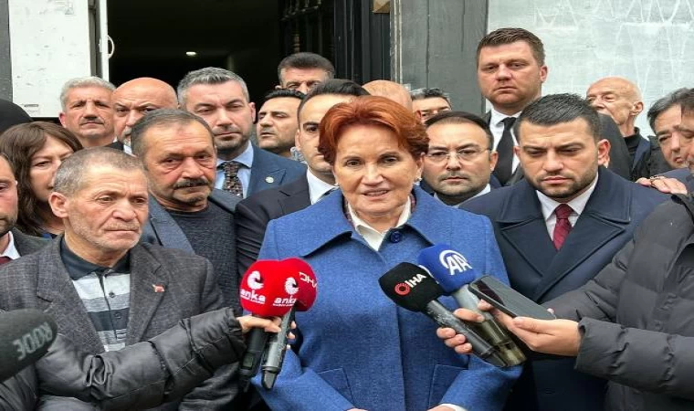 Meral Akşener, Manisa’da şehit ailesini ziyaret etti