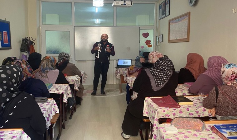 Mersinde En İyi Narkotik Polisi Anne projesi eğitimleri sürüyor