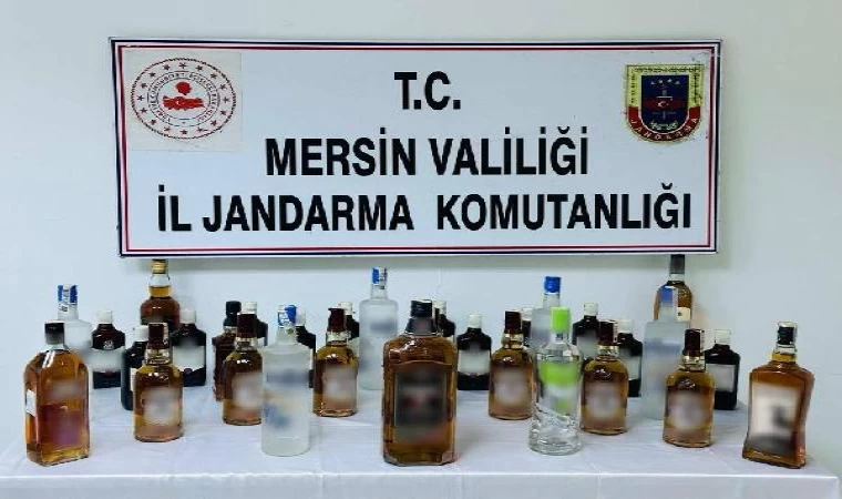 Mersin’de ’kaçak içki’ operasyonunda 3 gözaltı