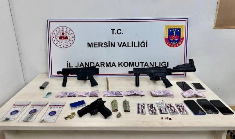 Mersin’de, silah kaçakçılığına 2 tutuklama 