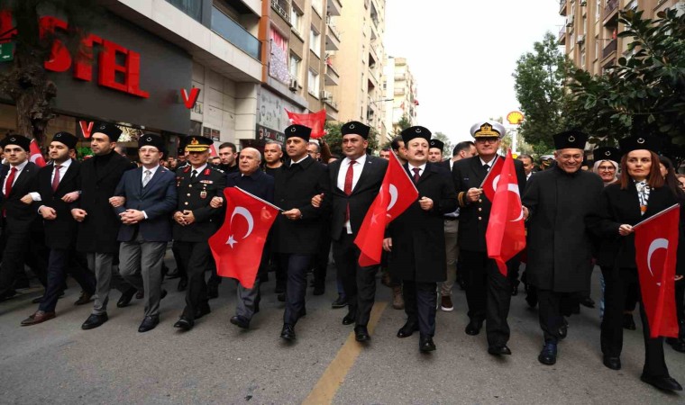 Mersinin kurtuluş coşkusu Zafer Yürüyüşü ile taçlandı