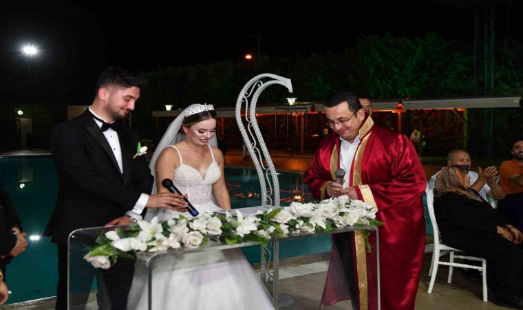 Mustafakemalpaşada 2023 yılında 724 nikah kıyıldı