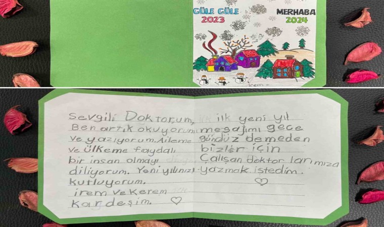 Okuma yazmayı öğrendi, ilk mektubunu İl Sağlık Müdürlüğüne yazdı