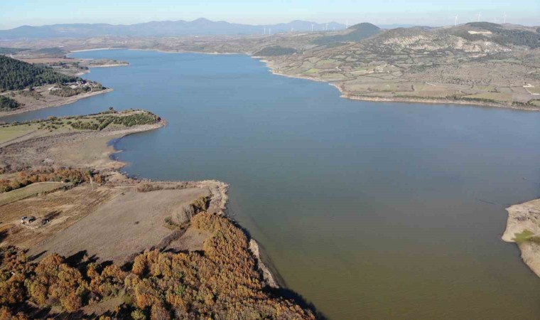 (Özel) Çanakkale Barajlarında doluluk sevinci...Üreticinin yüzü güldü