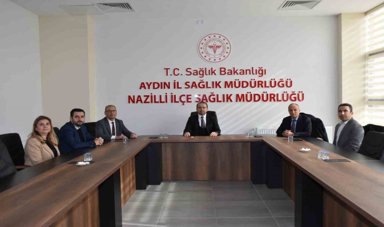 Sağlık Müdürü Şenkul, Nazillide incelemelerde bulundu