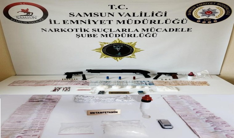 Samsunda uyuşturucu operasyonu: 2 gözaltı