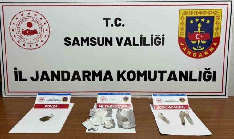 Samsunda uyuşturucuyla yakalanan 3 kişi gözaltına alındı