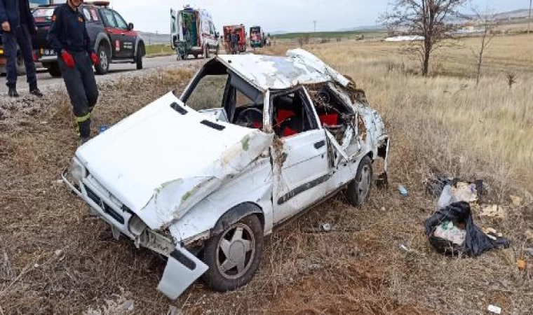 Şarampole devrilen otomobilin sürücüsü: Tansiyonum düştü