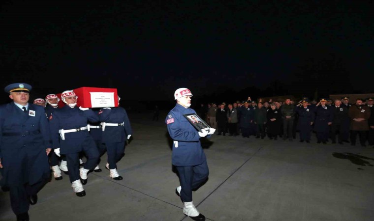 Şehit Muhammed Tunahan Evcinin naaşı Eskişehire getirildi