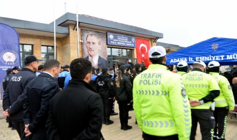 Şehit oğlunun isminin verildiği polis merkezinin açılışında gözyaşlarını tutamadı