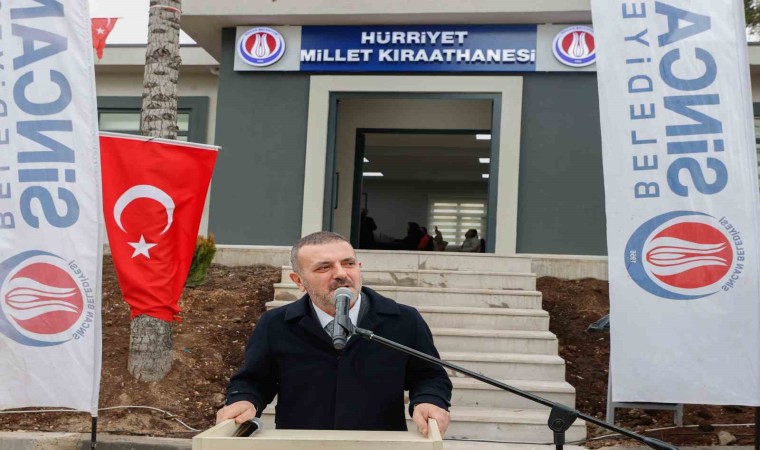 Sincanda ‘Hürriyet Millet Kıraathanesi hizmete açıldı