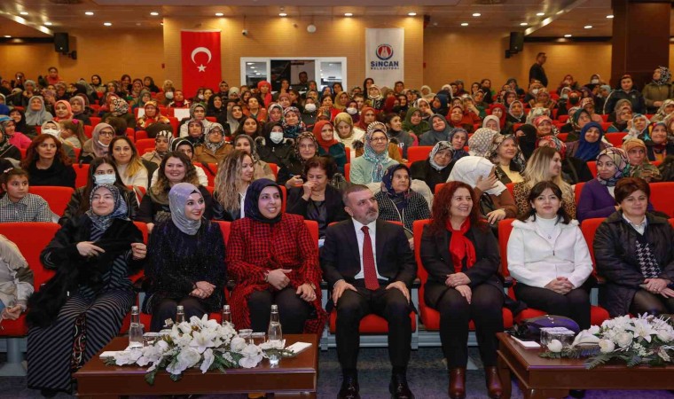 Sincanda ‘Kadın Kadına Aile Sohbetleri düzenlendi