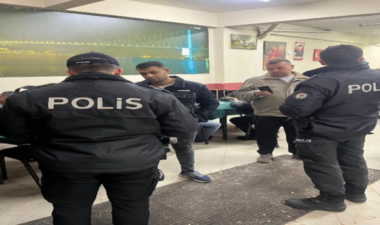 Şişli’de uyuşturucu denetimi