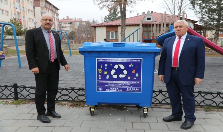 Sivas Belediyesi geri dönüşüm ile örnek oluyor