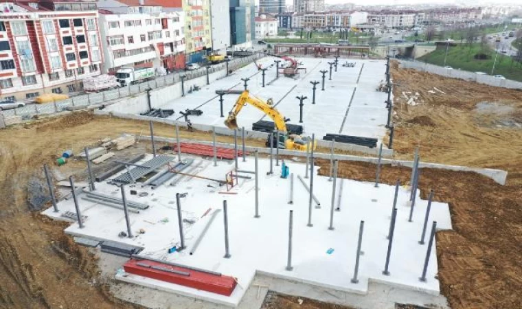 Sultangazi Malkoçoğlu Mahallesi’ndeki tesisin yapımı devam ediyor 