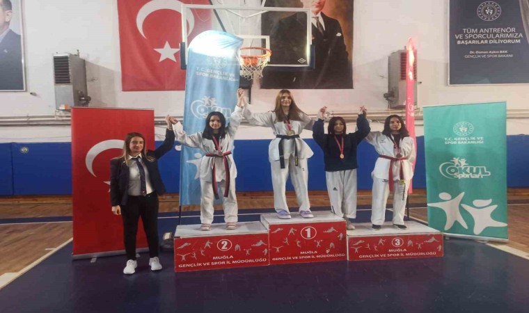 Taekwondoda Köyceğizin gururu oldular