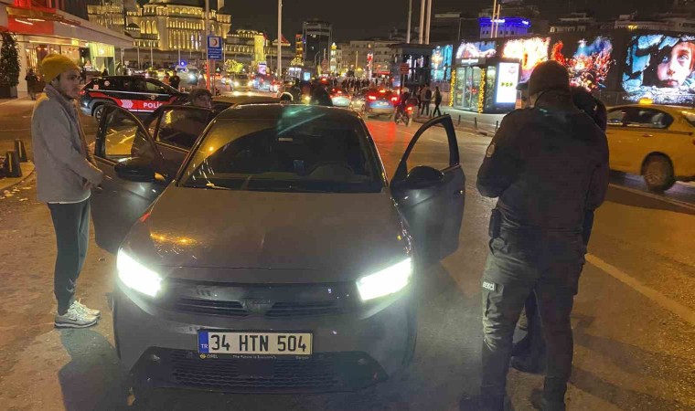 Taksimde helikopter destekli Huzur İstanbul denetimi