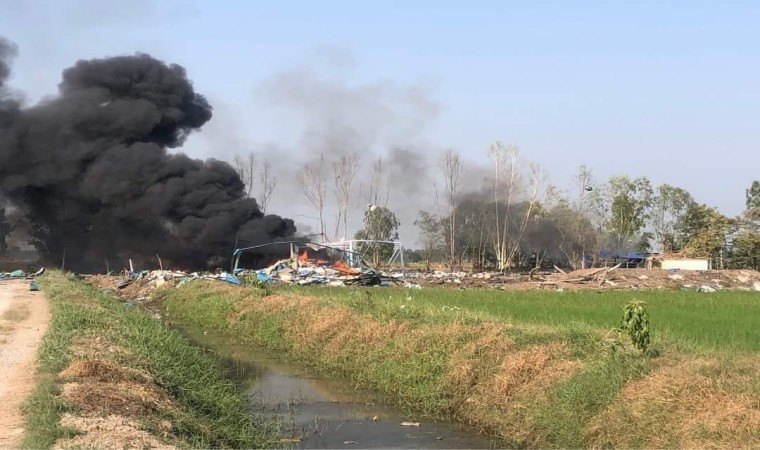 Taylandda havai fişek fabrikasında patlama: 23 ölü