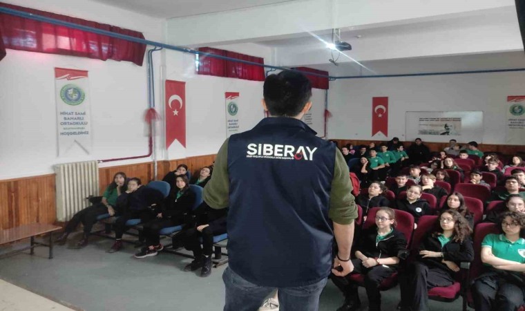 Tekirdağda öğrencilere siber güvenlik eğitimi