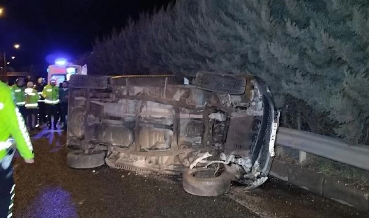 TIR’la çarpışıp, 70 metre sürüklenen kamyonetin sürücüsü yaralandı