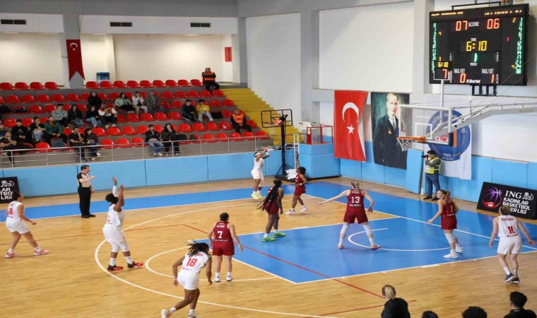 TKBL: Antalya Büyükşehir Belediyespor Toroslar Basketbol: 81- Melikgazi Kayseri Basketbol: 80