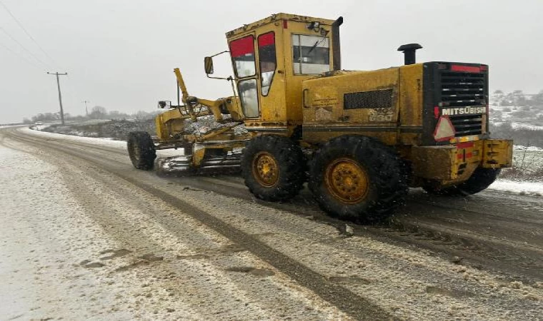 Trakya’da kar yağışı ve kuvvetli rüzgar (3)