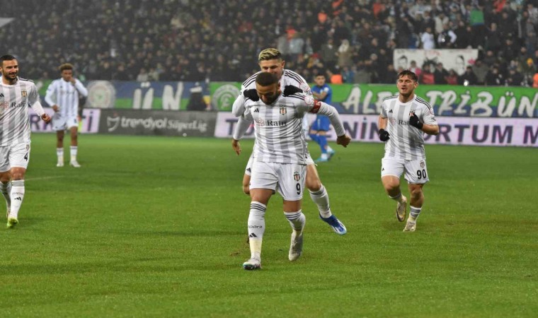 Trendyol Süper Lig: Çaykur Rizespor: 0 - Beşiktaş: 1 (Maç devam ediyor)