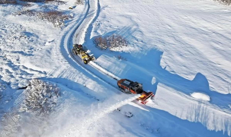 Tunceli ve Bingöl’de 467 köy yolu kardan kapandı