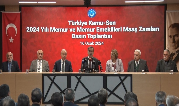 Türkiye Kamu-Sen Genel Başkanı Kahveci: İlave ek ödeme tutarı emekli maaşlarına dahil edilsin