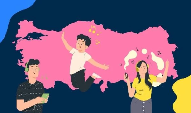 Türkiye’de en çok İngilizce, Korece ve İspanyolca şarkılar dinleniyor