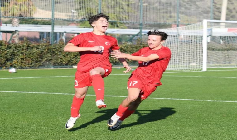 U16 Milli Futbol Takımı, İrlanda Cumhuriyeti’ni 3-1 mağlup etti