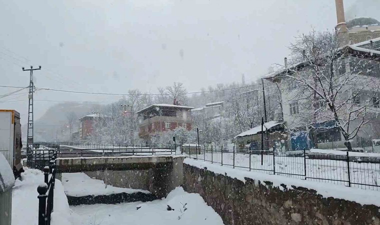 Uzundere beyaza büründü