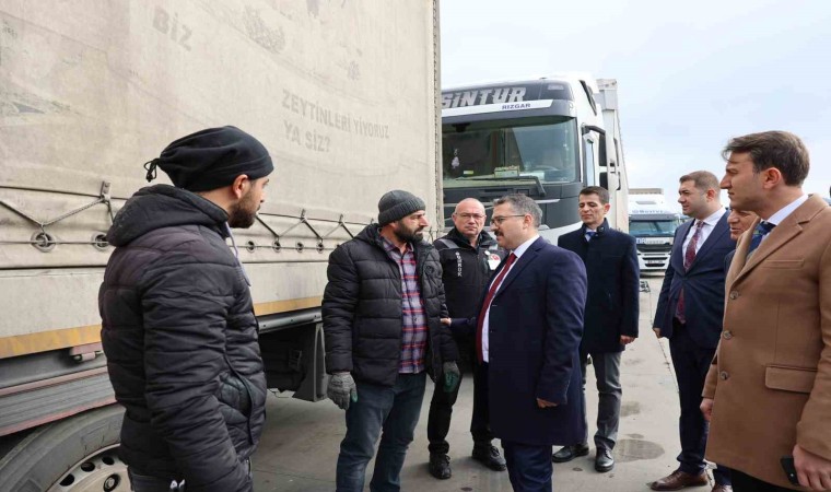 Vali Turan, Dilucu Gümrük Kapısında incelemelerde bulundu