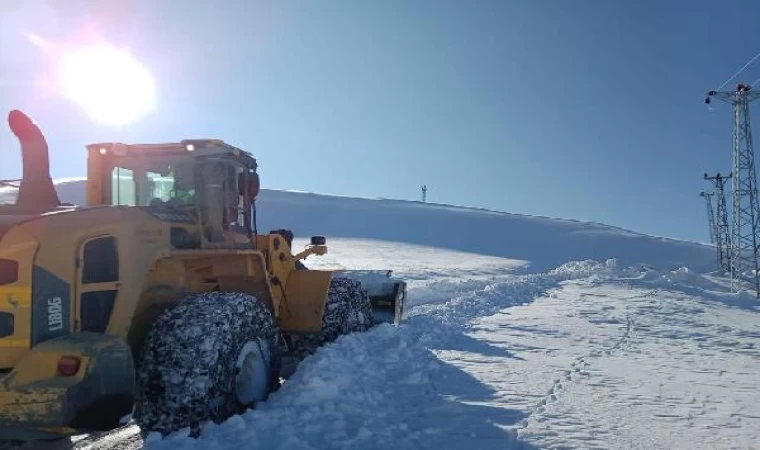 Van’da 86 yerleşim yerinin yolu, kardan kapandı