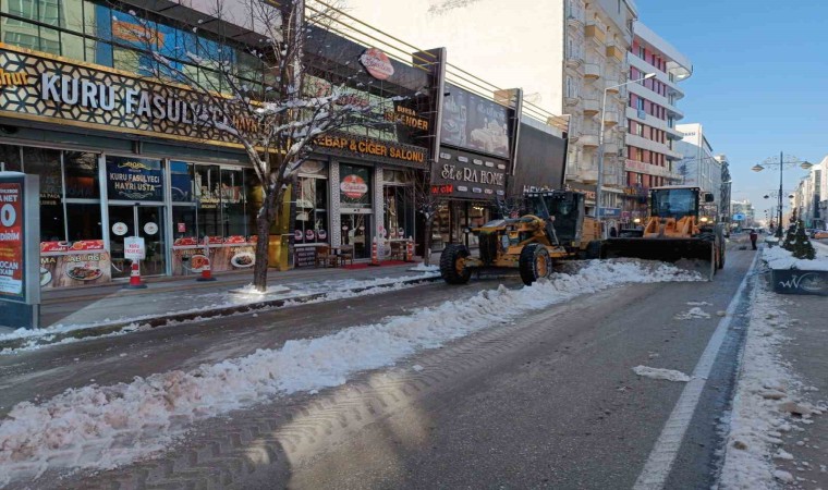 Vanda karla mücadele çalışması devam ediyor