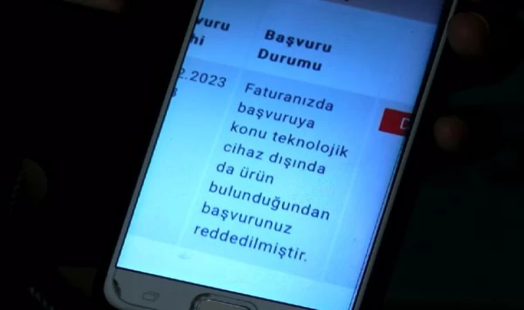 ‘Vergisiz telefon ve bilgisayar almak isteyen üniversite öğrencilerine, ’21 kuruşluk poşet’ uyarısı